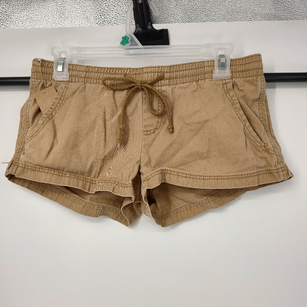 American Eagle Outfitters Tan Low Rise Shorts Women's Size X Small